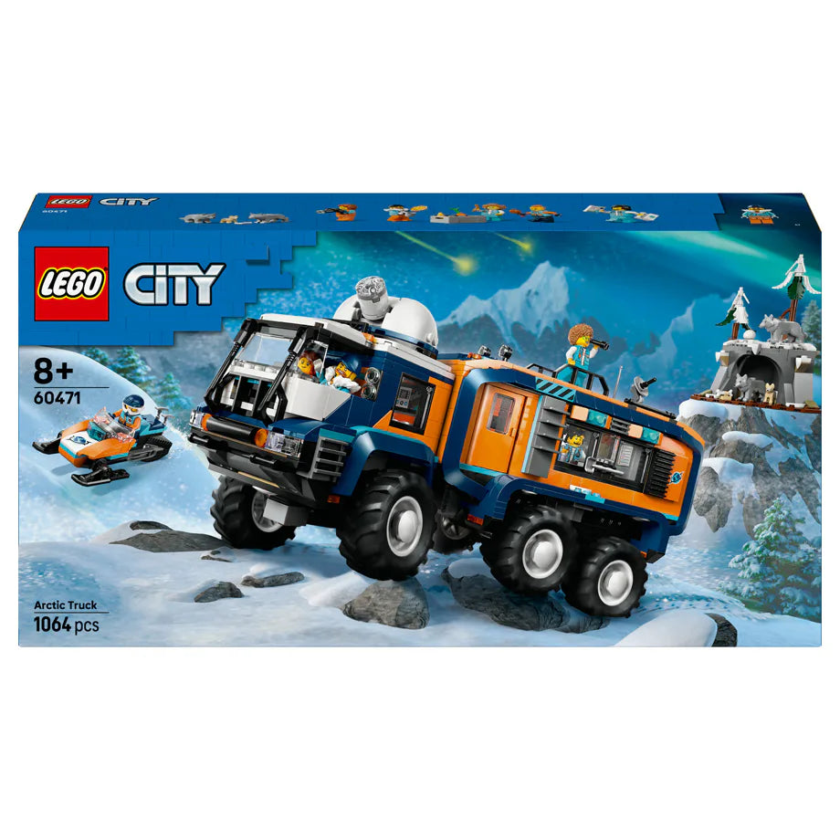 LEGO City Arctic Explorer Science Lab Truck Building Set (1,064 Pieces)