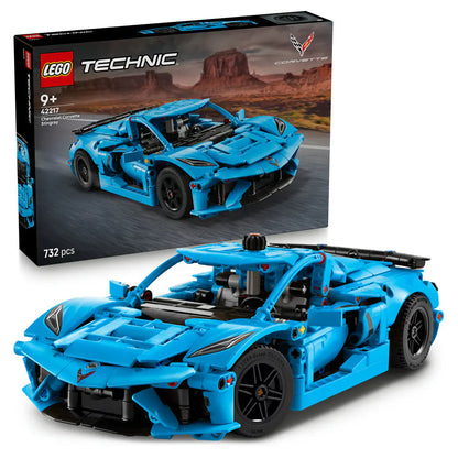 LEGO Technic Chevrolet Corvette Stingray Blue Building Set (732 Pieces)