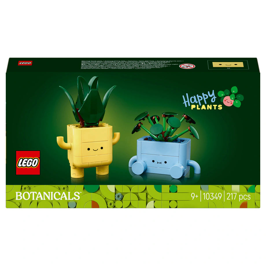 LEGO Botanicals Happy Plants Building Set (217 Pieces)