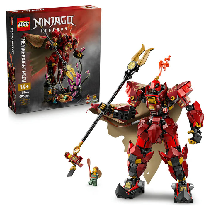 LEGO Ninjago The Fire Knight Mech Building Set (996 Pieces)