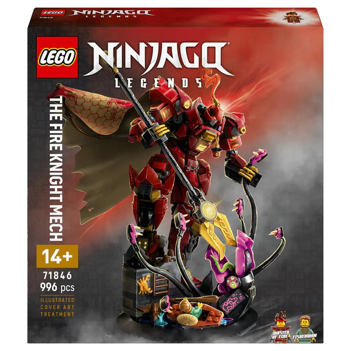 LEGO Ninjago The Fire Knight Mech Building Set (996 Pieces)
