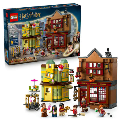 LEGO Harry Potter Quality Quidditch Supplies & Ice Cream Parlour Building Set (795 Pieces)
