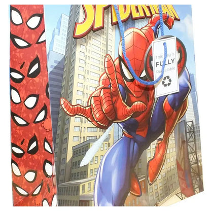 Cardland Marvel Spiderman Gift Bag (L, 26 x 33 cm)