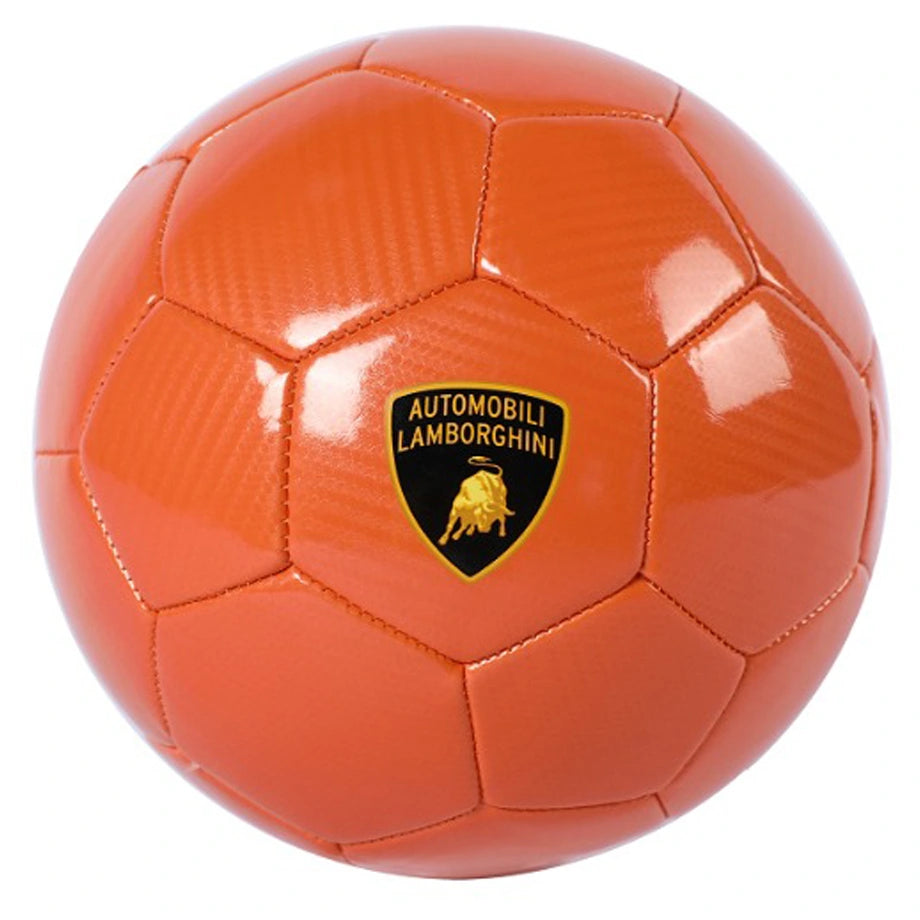 Lamborghini Carbon Fiber Soccer Ball (Size 5, Orange)