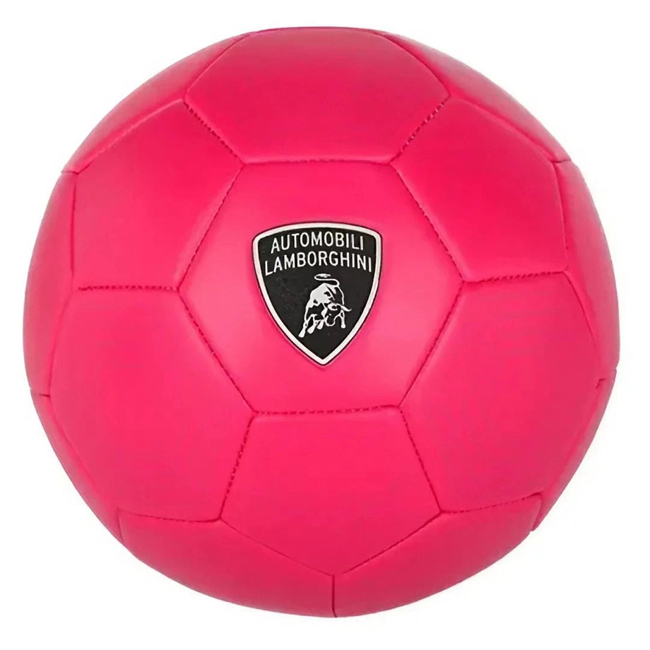 Lamborghini Sewing Soccer Ball (Size 5, Pink)