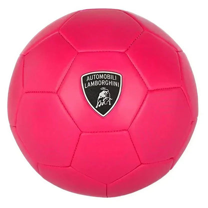 Lamborghini Sewing Soccer Ball (Size 5, Pink)