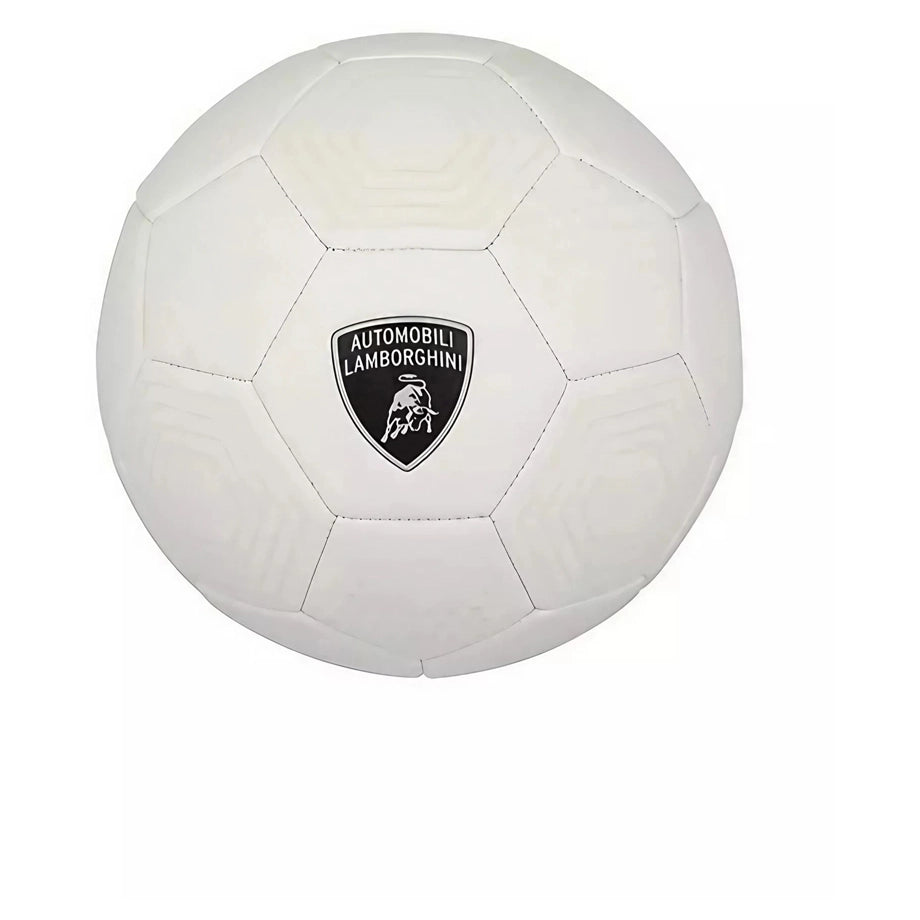 Lamborghini Sewing Soccer Ball (Size 5, White)