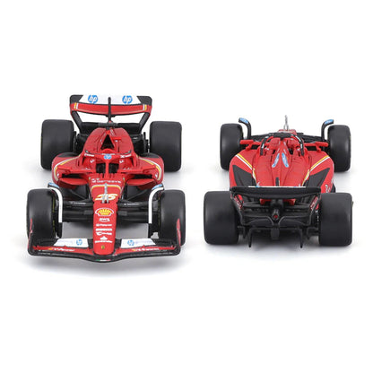 Bburago F1 Imola Grand Prix Ferrari Carlos Sainz Die-Cast Car ( Red/Black)