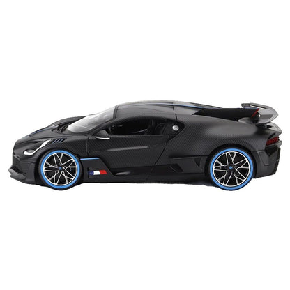 Bburago Carbon Bugatti Divo Die-Cast Car(Black/Blue)