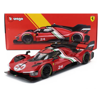 Bburago Ferrari Modificata 2024 Die-Cast Car (Red/Black)