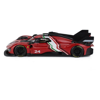 Bburago Ferrari Modificata 2024 Die-Cast Car (Red/Black)