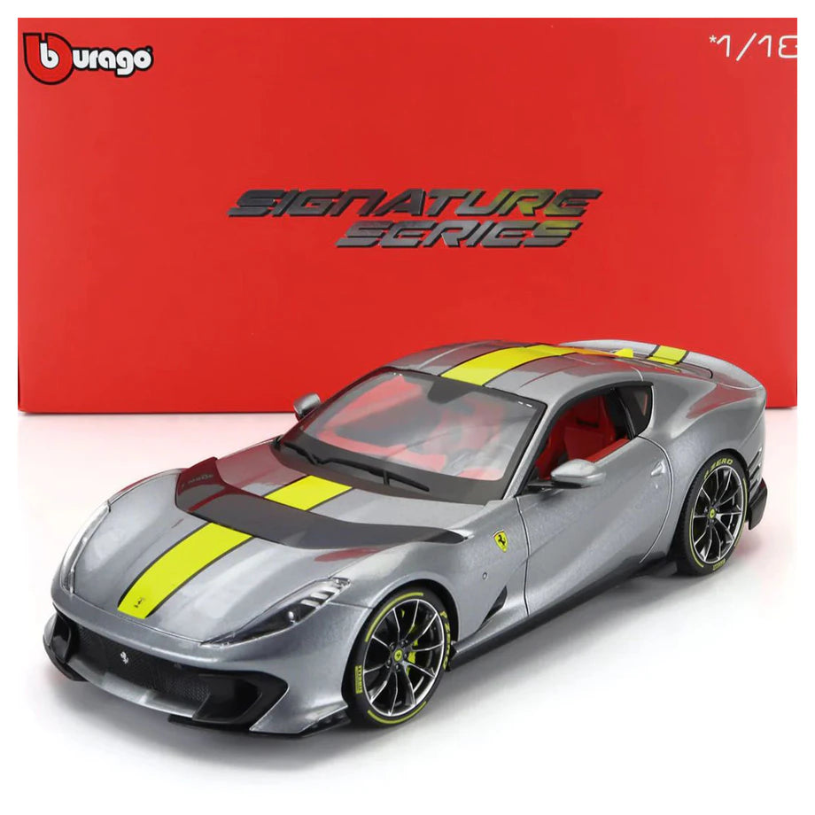 Bburago Signature Ferrari Competizione Die-Cast Car (Grey)