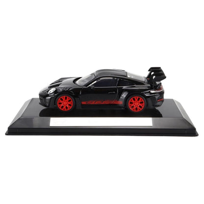 Bburago Race Porsche Gt3 Rs Die-Cast Car (Black/Red)