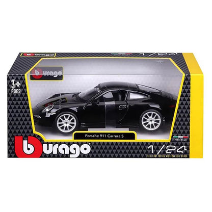 Bburago Porsche Carrera S Die-Cast Car (Black)