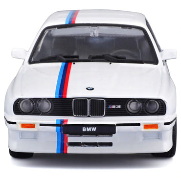 Bburago Bmw M3 1988 Die-Cast Car (White)