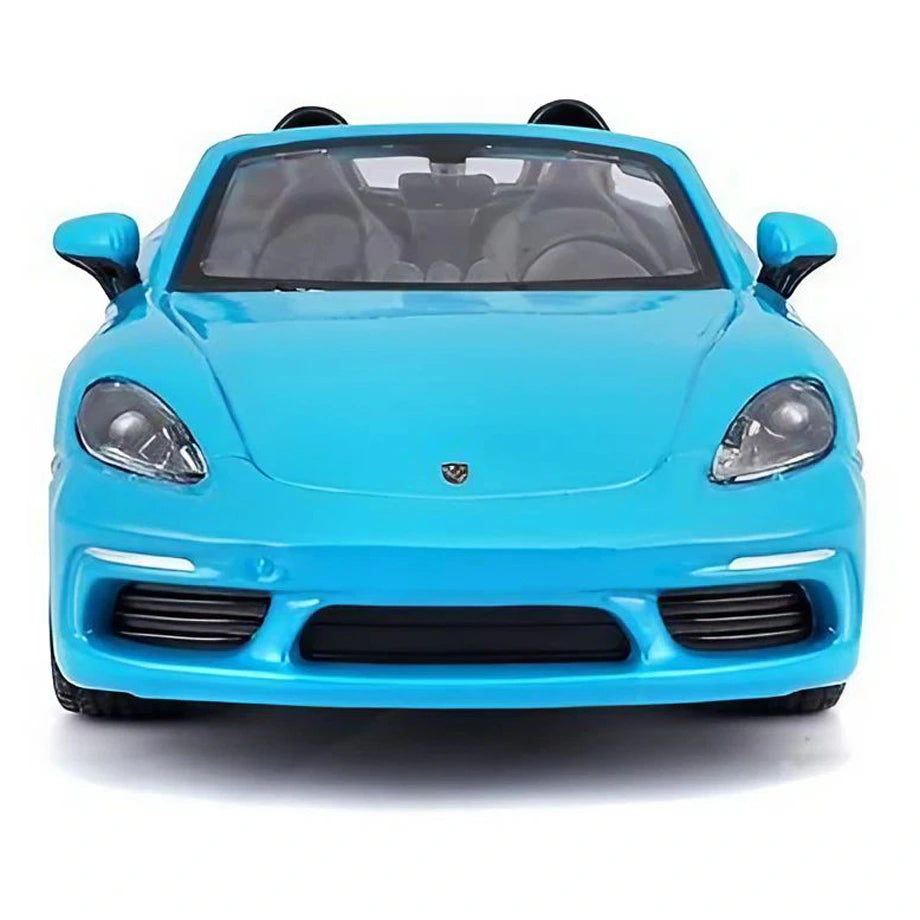 Bburago Porsche 718 Boxster Die-Cast Car (Blue)