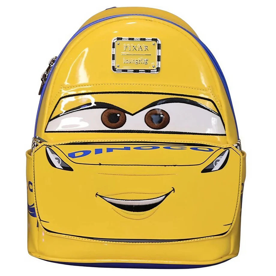 Loungefly Disney Pixar Cars Cruz Ramirez Cosplay Mini Backpack (22.86 x 11.43 x 26.67 cm)