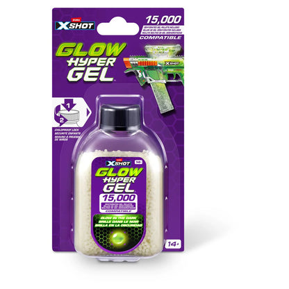 X-Shot Glow Hyper Gel Pellets Refill Pack (15,000 Pieces)