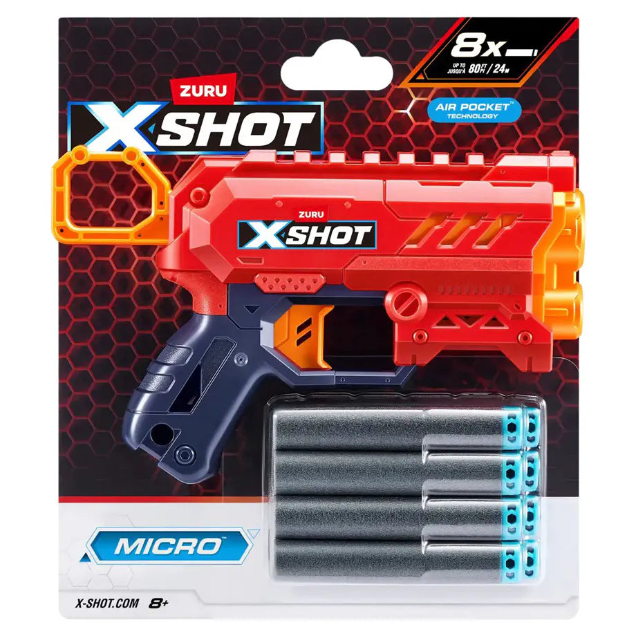 X-Shot Excel Micro 2.0 Blaster with 8 Darts