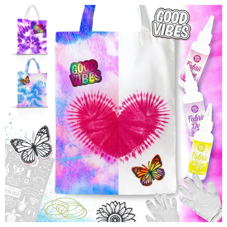 Wecool Activity Kings Ily Diy Tie Dye Tote Bag Paint Kit