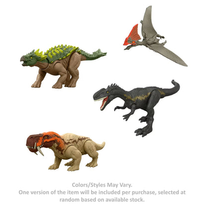 Jurassic World Rebirth Strike Attack Dinosaur Action Figure (Styles May Vary)