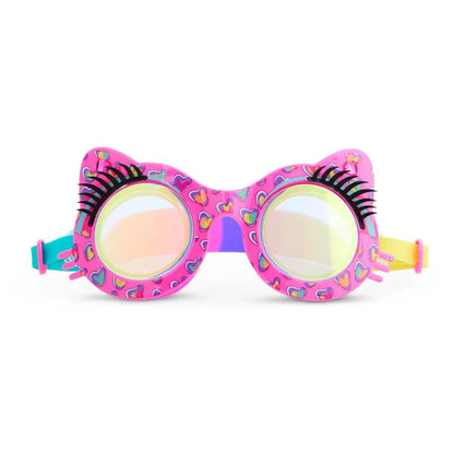 Bling2O Purrty Pink Paws Swim Goggles (Pink)