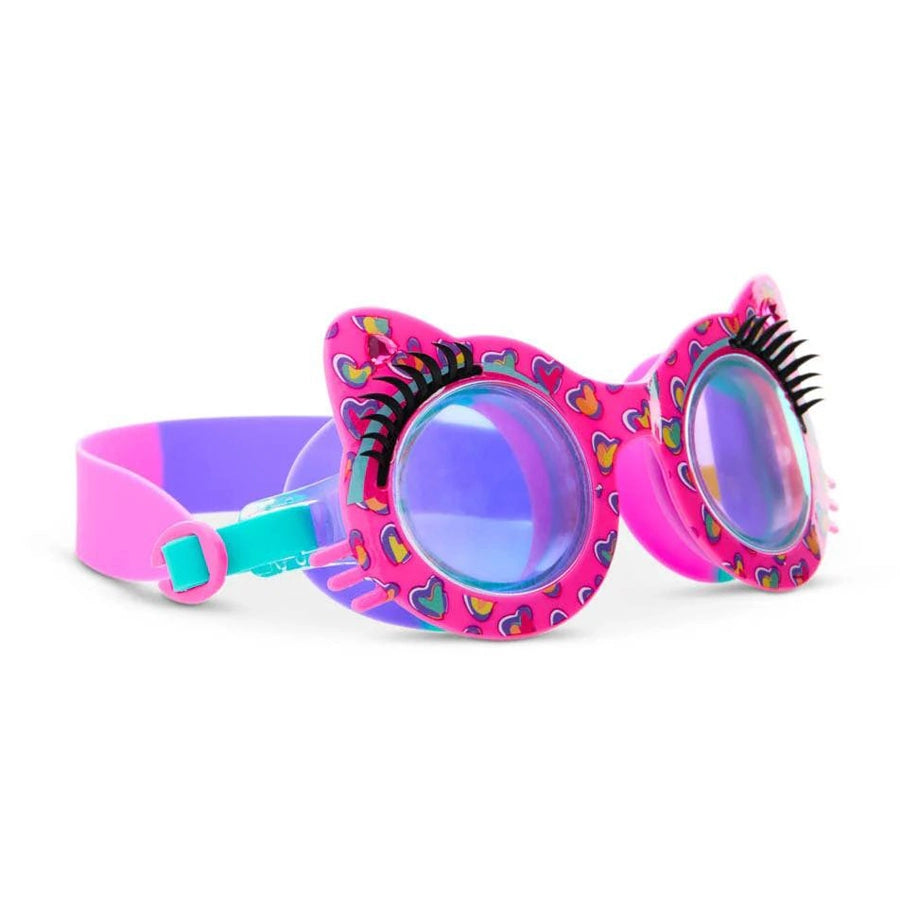 Bling2O Purrty Pink Paws Swim Goggles (Pink)