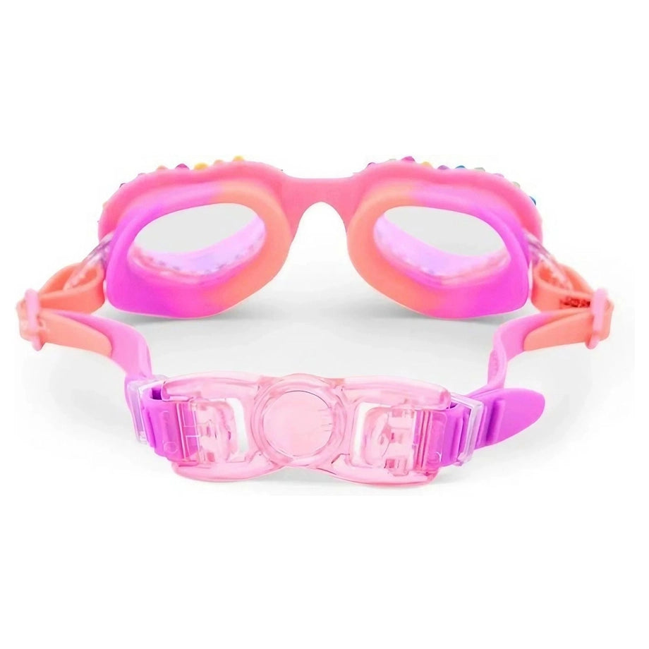 Bling2O Be True Pink Candy Heart Swim Goggles (Pink)