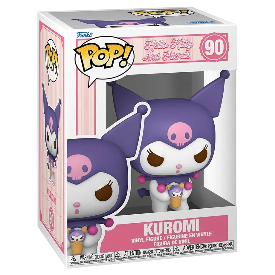 Funko POP! Sanrio Hello Kitty And Friends: Kuromi Vinyl Figure (9.65 cm)
