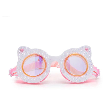 Bling2O Powder Purr Cat Swim Goggles (Pink)