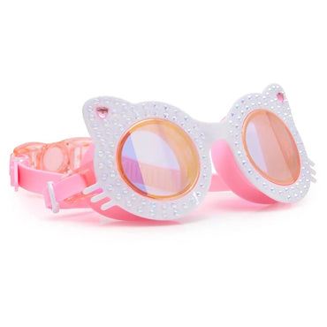 Bling2O Powder Purr Cat Swim Goggles (Pink)