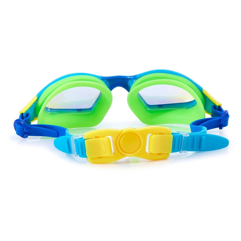 Bling2O Pool Party Blue Chlorine Swim Goggles (Blue)