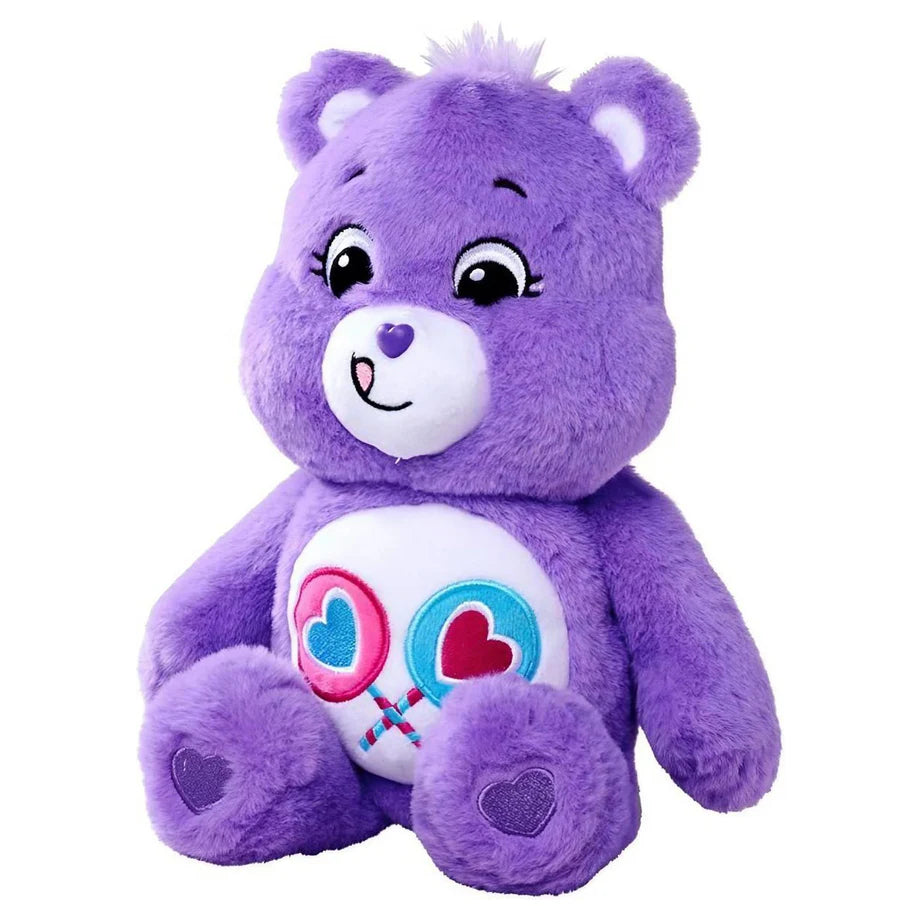 Care Bears Share Bear Plush Toy 23 cm (Purple)