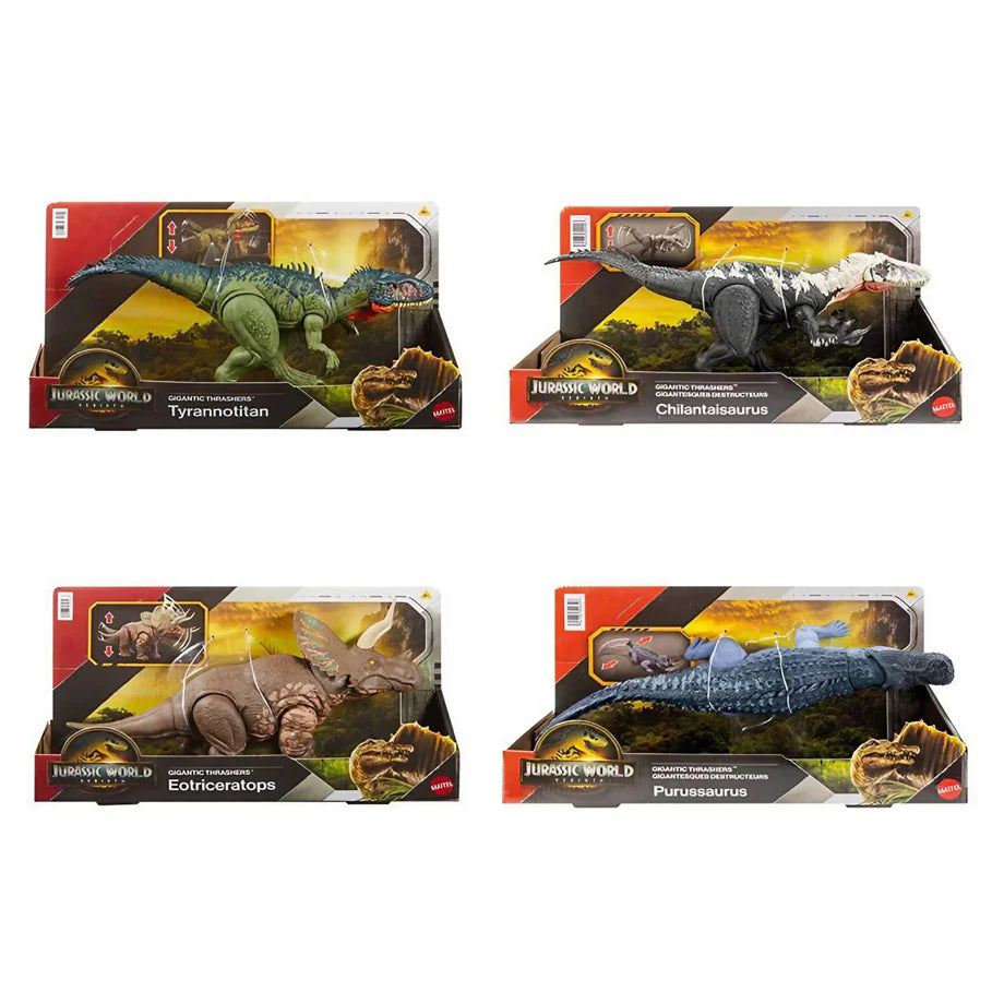 Jurassic World Rebirth Gigantic Thrashers Dinosaur Action Figure (Styles May Vary)