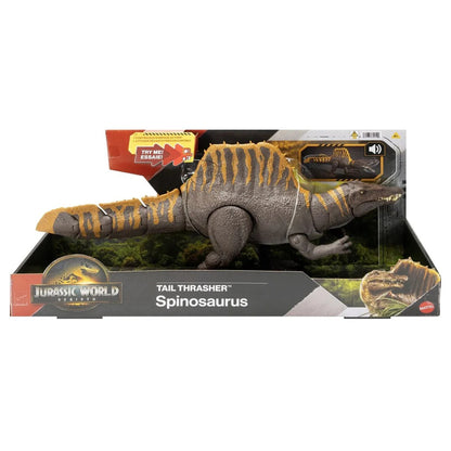 Jurassic World Rebirth Tail Thrasher Spinosaurus Action Figure