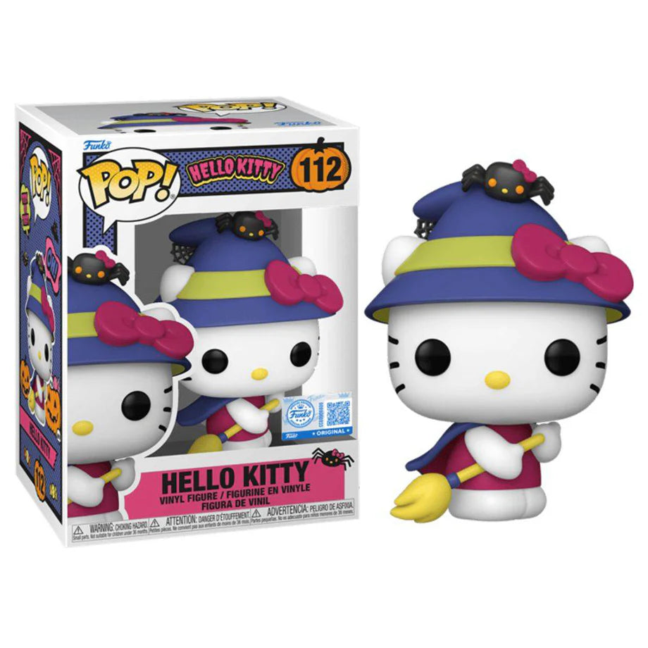 Funko Pop! Sanrio Hello Kitty And Friends Hello Kitty (Witch Outfit) Vinyl Figure (9.9 Cm)