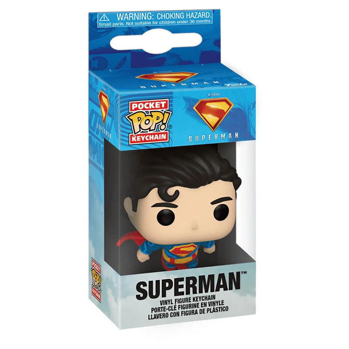 Funko POP! DC Comics Superman Vinyl Figure Keychain (10.2 cm)