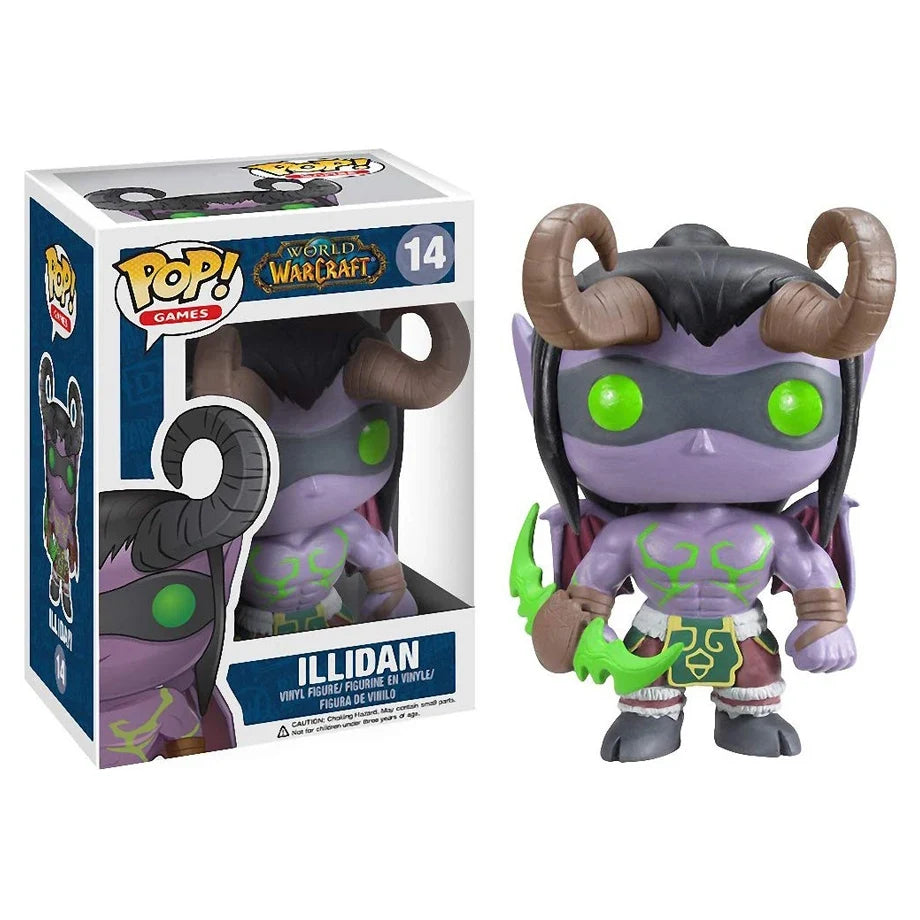 Funko POP! Games World of Warcraft Illidan Vinyl Figure (9.5 cm)