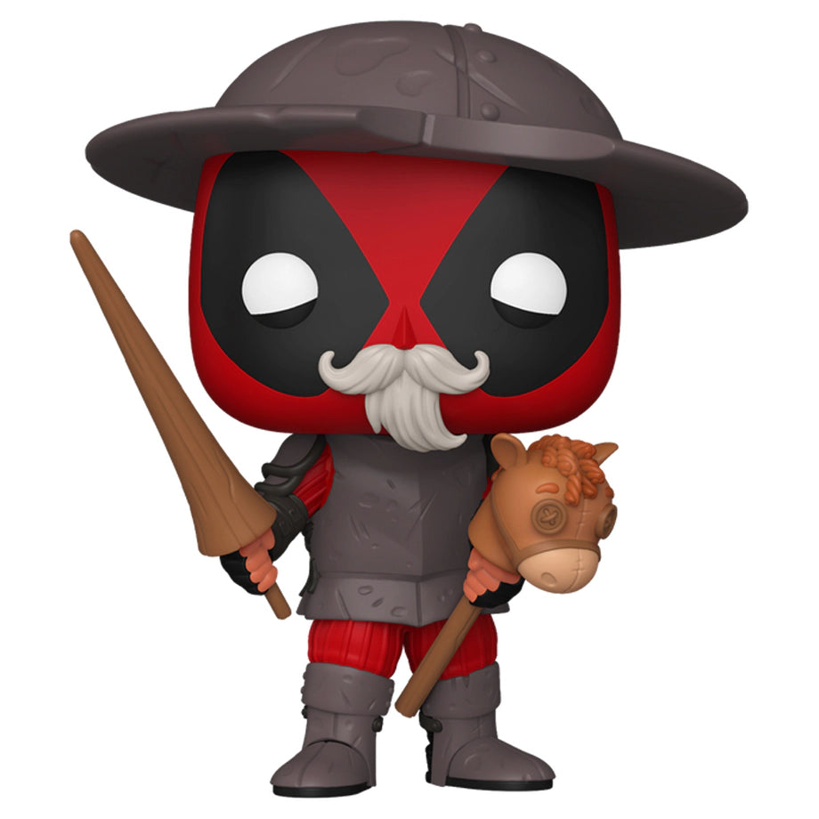 Funko POP! Plus- Marvel  Deadpool as Don Quixote Vinyl Bobblehead (10.2 cm)