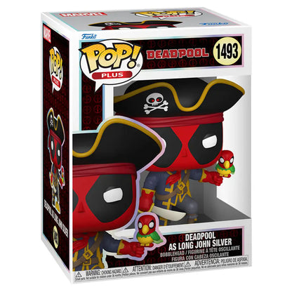 Funko POP! Plus- Marvel Deadpool As Long John Silver Vinyl Bobblehead (10.7 cm)
