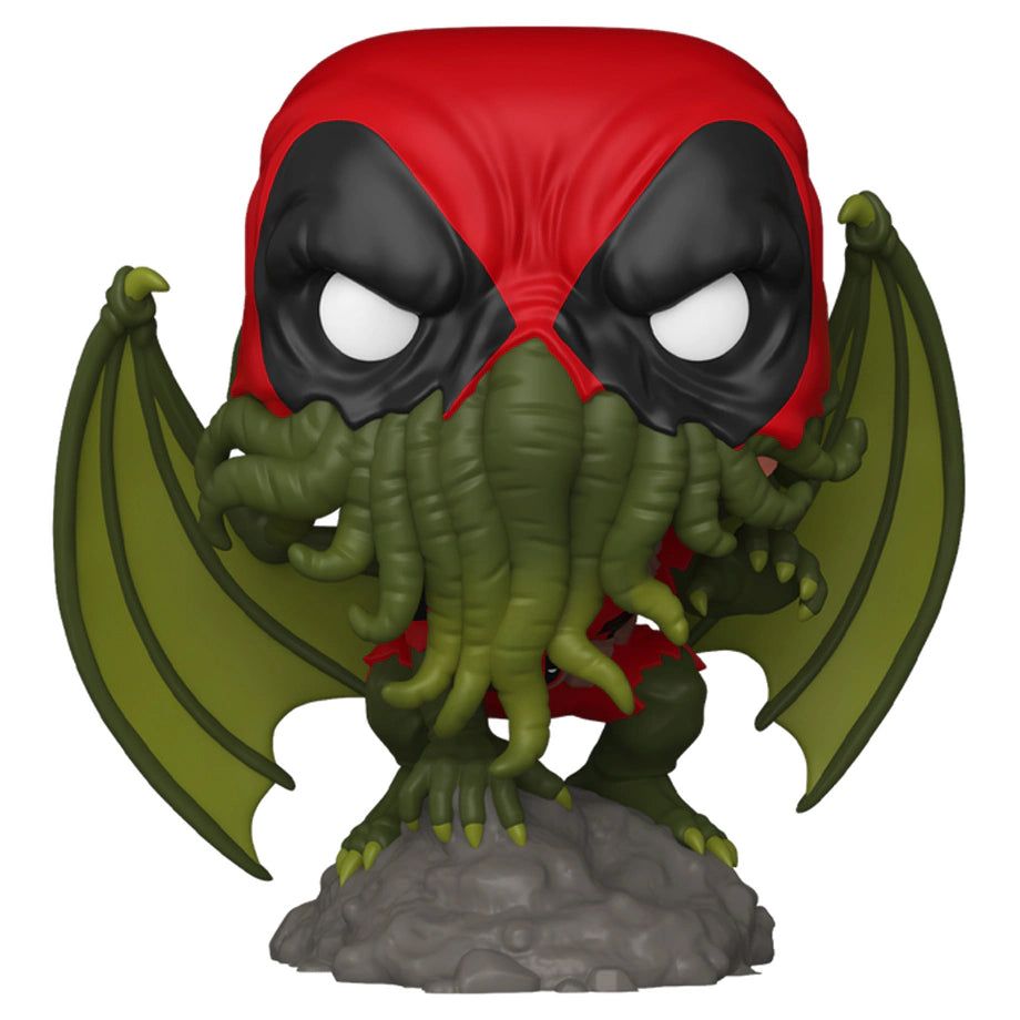 Funko POP! Plus- Marvel Deadpool As Cthulhu Vinyl Bobblehead (9.7 cm)