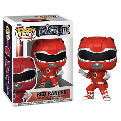 Funko POP! Mighty Morphin Power Rangers The Movie Red Ranger Vinyl Figure (9.4 cm)
