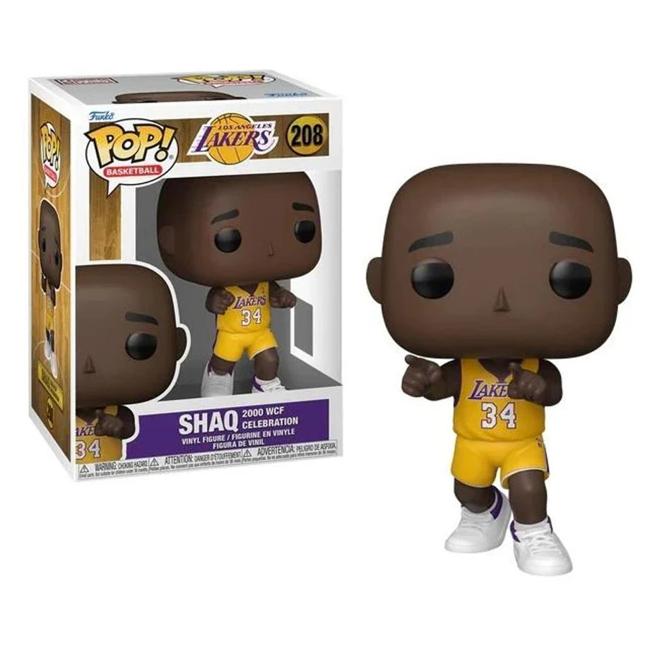 Funko POP! NBA Lakers: Shaq 2000 WCF Celebration Vinyl (9.7 cm)