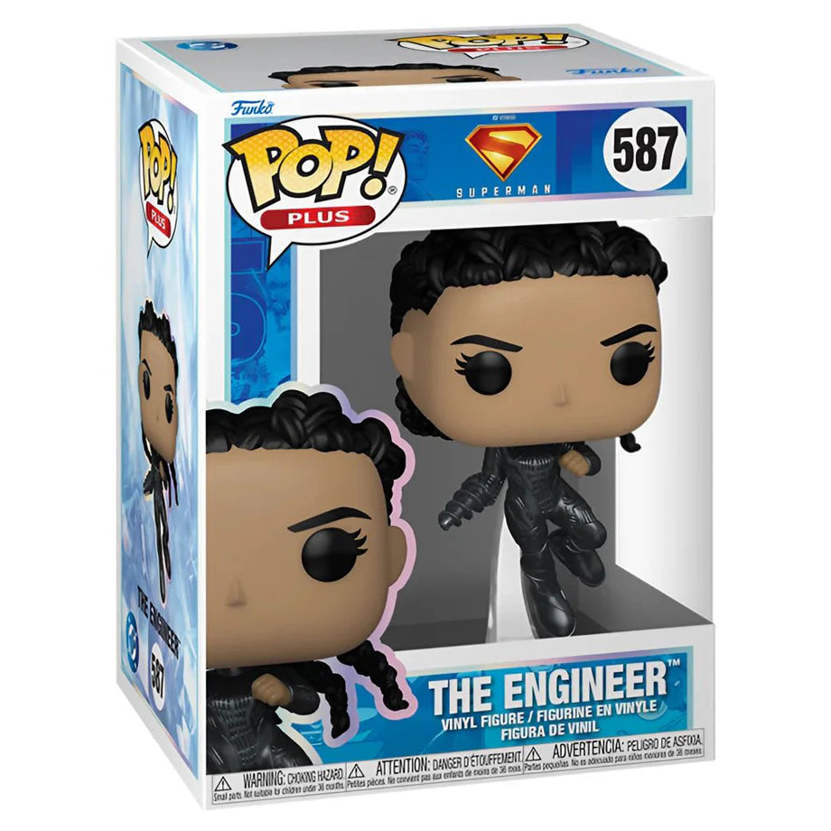 Funko POP! Plus- DC Comics: Superman The Engineer Vinyl Figure (11.4 cm)