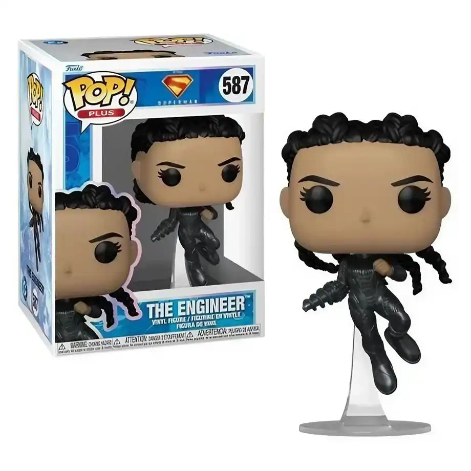 Funko POP! Plus- DC Comics: Superman The Engineer Vinyl Figure (11.4 cm)