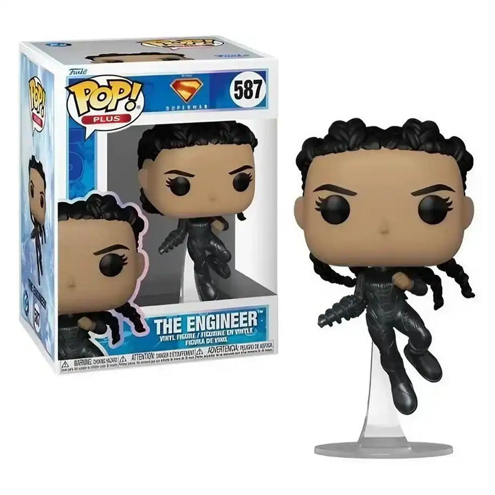 Funko POP! Plus- DC Comics: Superman The Engineer Vinyl Figure (11.4 cm)