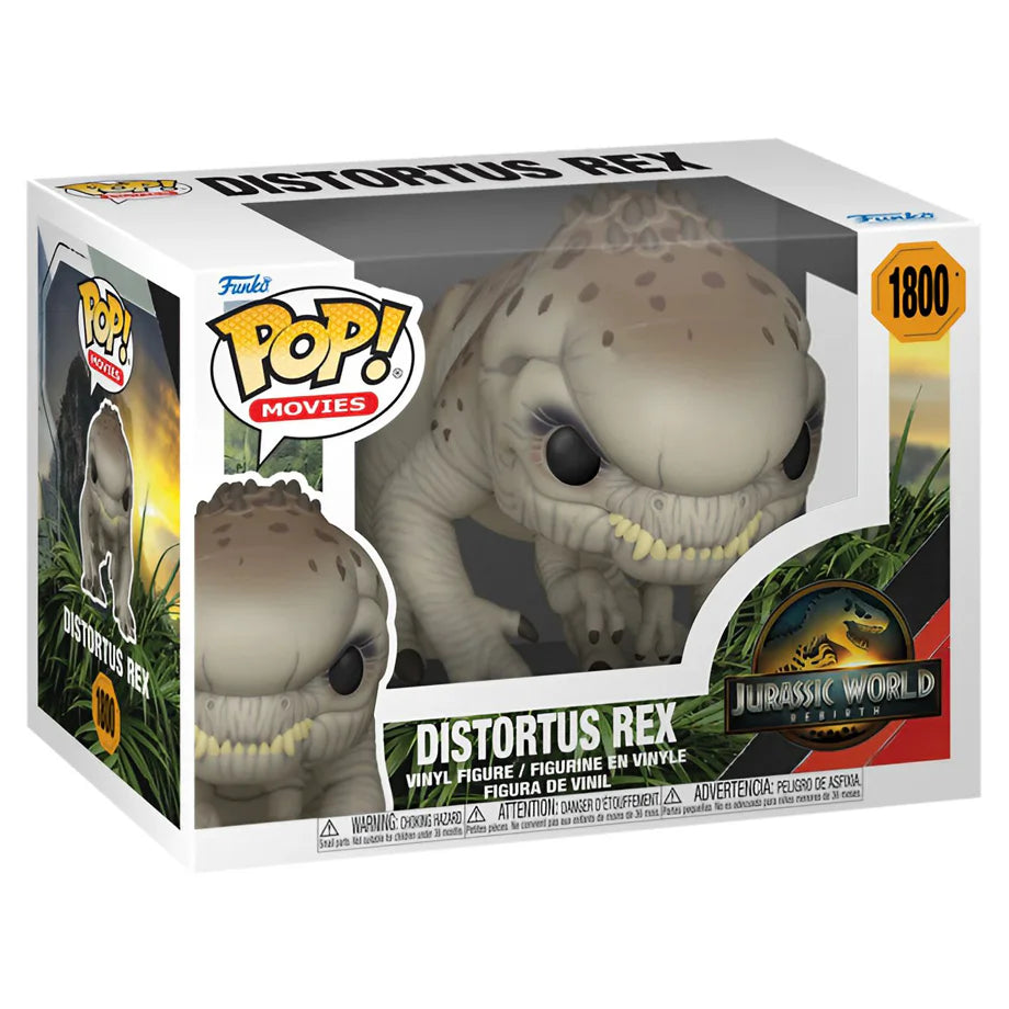 Funko POP! MoviesJurassic World Rebirth Distortus Rex Vinyl Figure (12.4 cm)