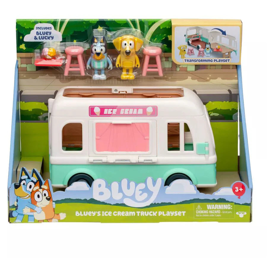 Bluey's Ice Cream Truck Playset