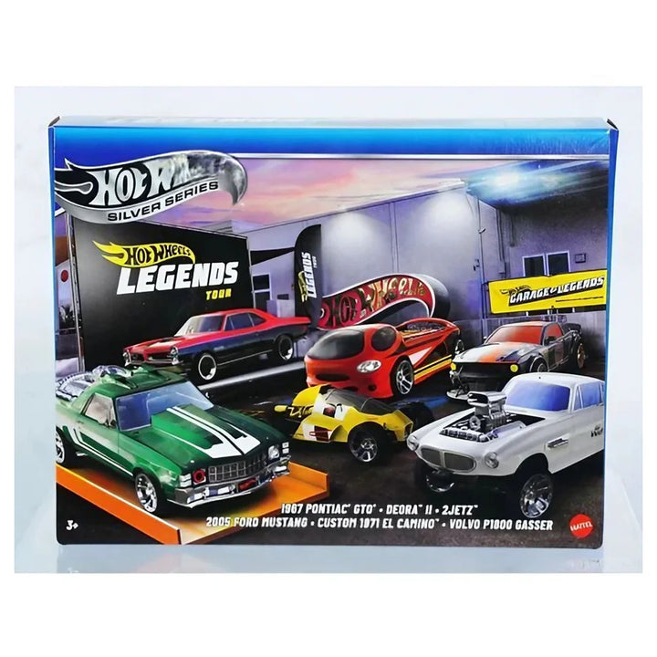 Hot Wheels Silver Series Legends Tour Multipack Pack of 6