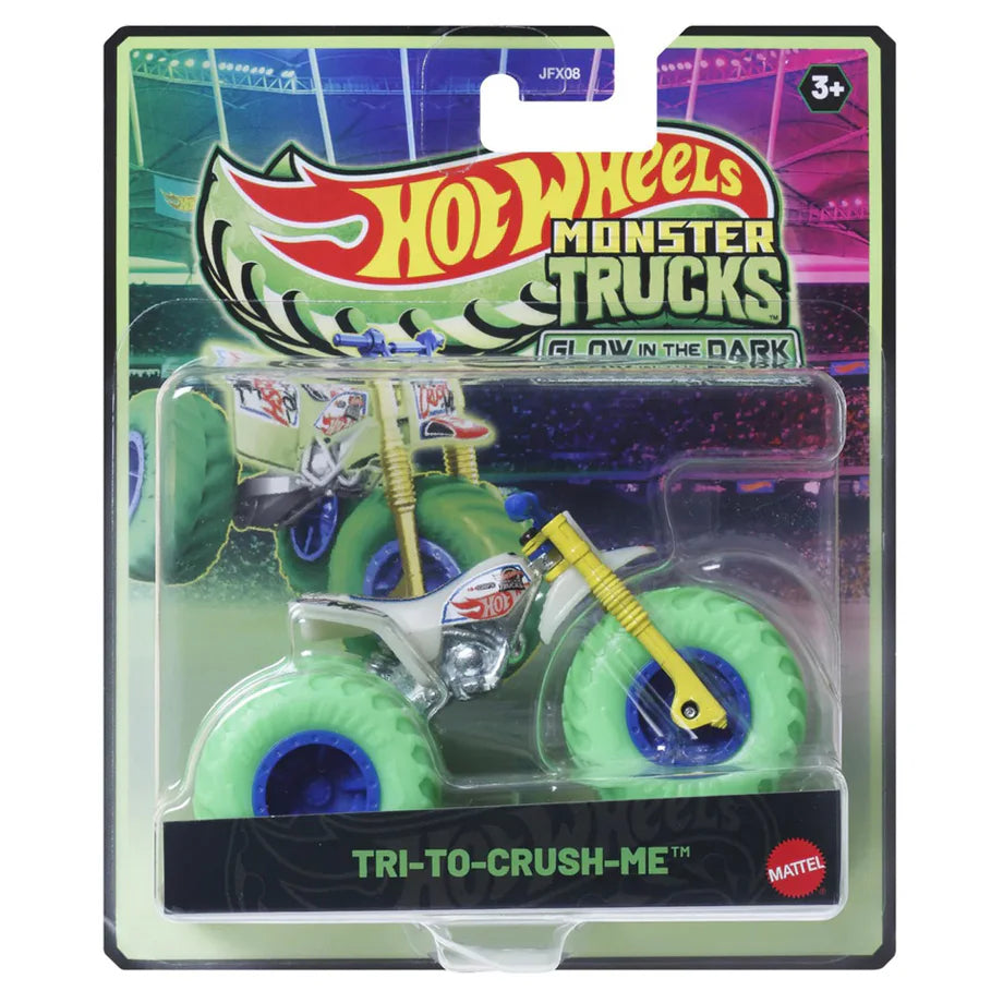 Hot Wheels Glow-In-The-Dark Monster Truck (Assorted)